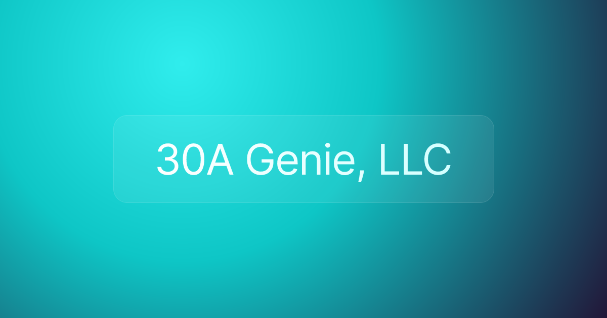 30A Genie, LLC