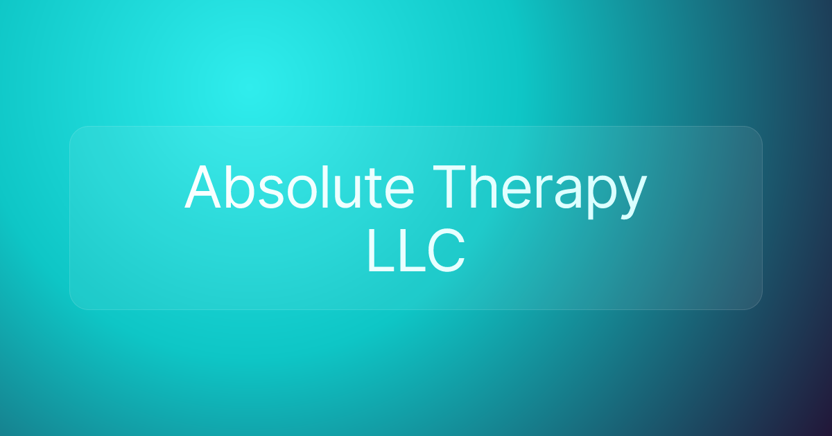 Absolute Therapy LLC