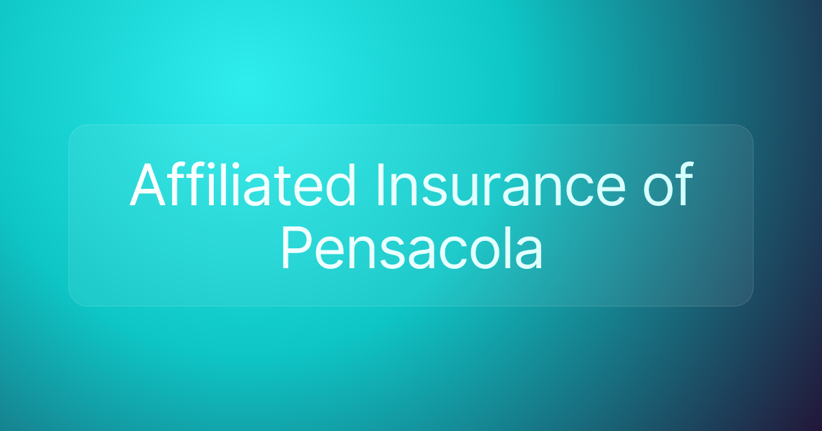 Affiliated Insurance of Pensacola