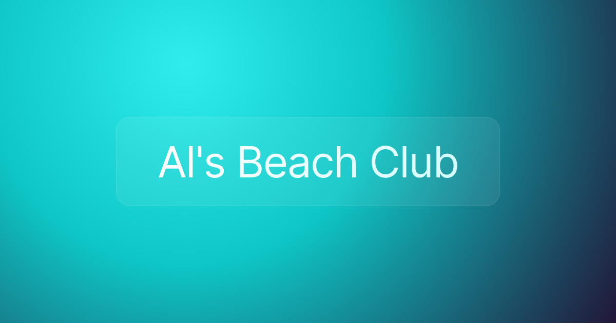 Al's Beach Club