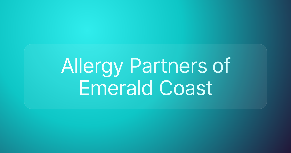 Allergy Partners of Emerald Coast