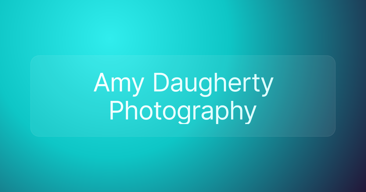 Amy Daugherty Photography