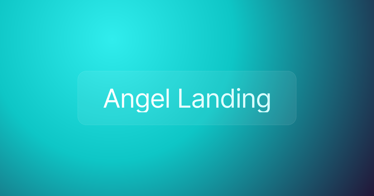Angel Landing