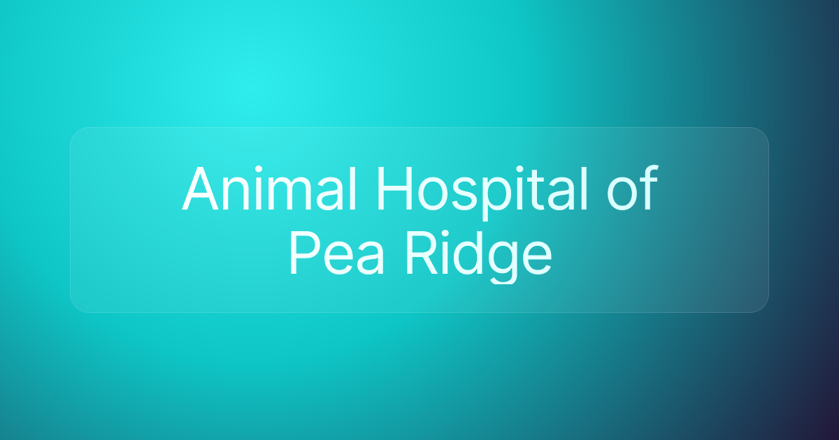Animal Hospital of Pea Ridge