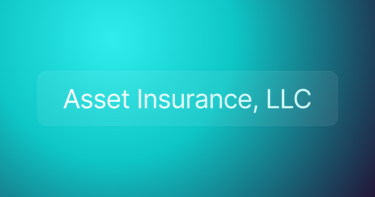 Asset Insurance, LLC