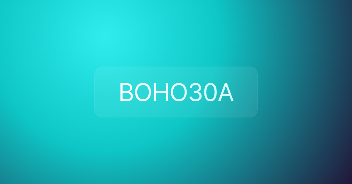 BOHO30A