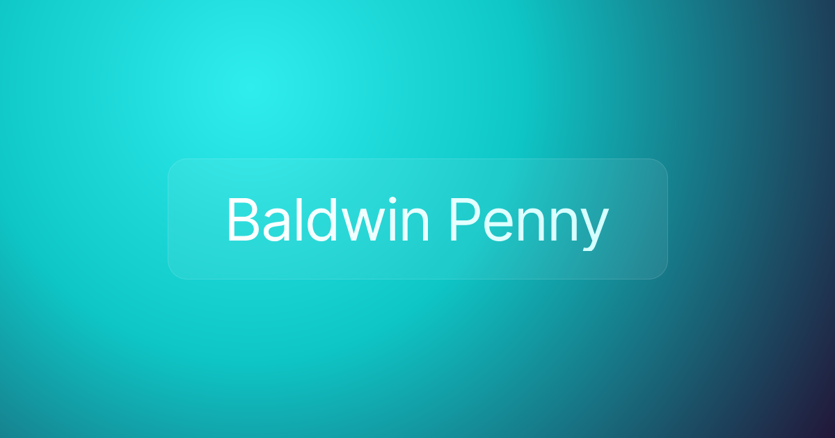 Baldwin Penny