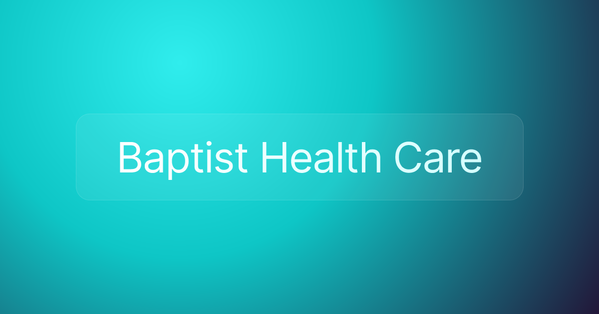 Baptist Health Care
