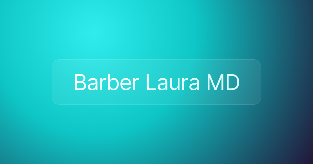 Barber Laura MD