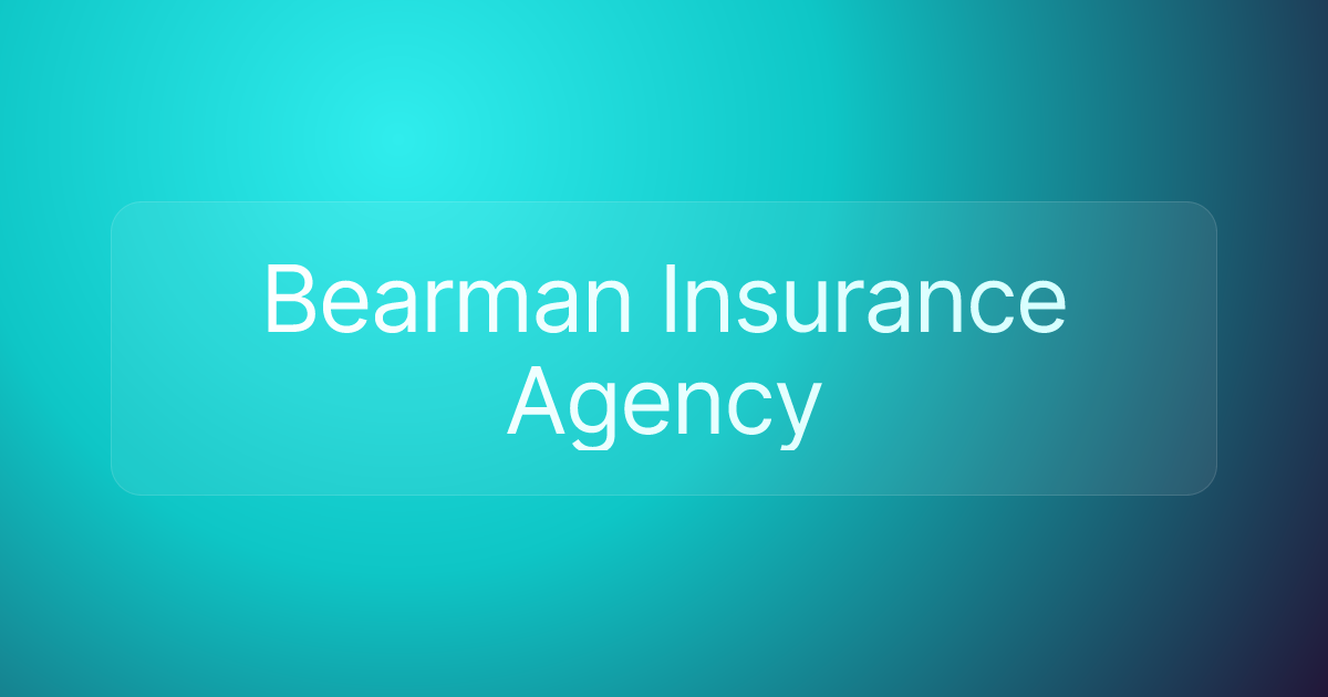 Bearman Insurance Agency