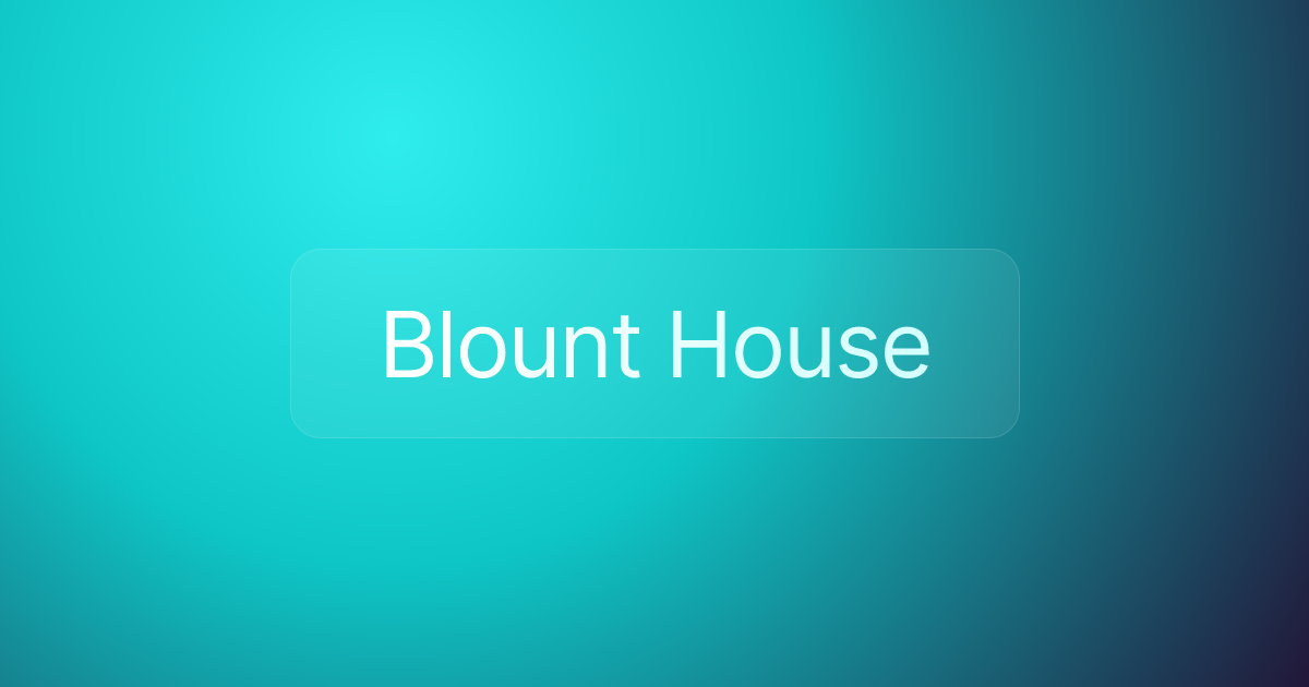 Blount House