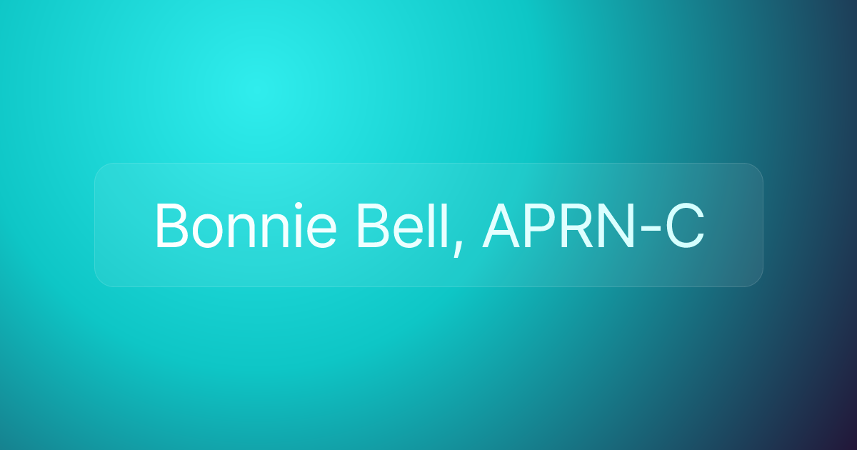 Bonnie Bell, APRN-C