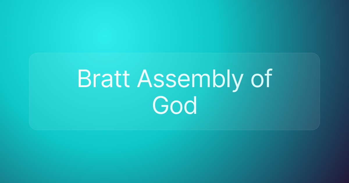Bratt Assembly of God