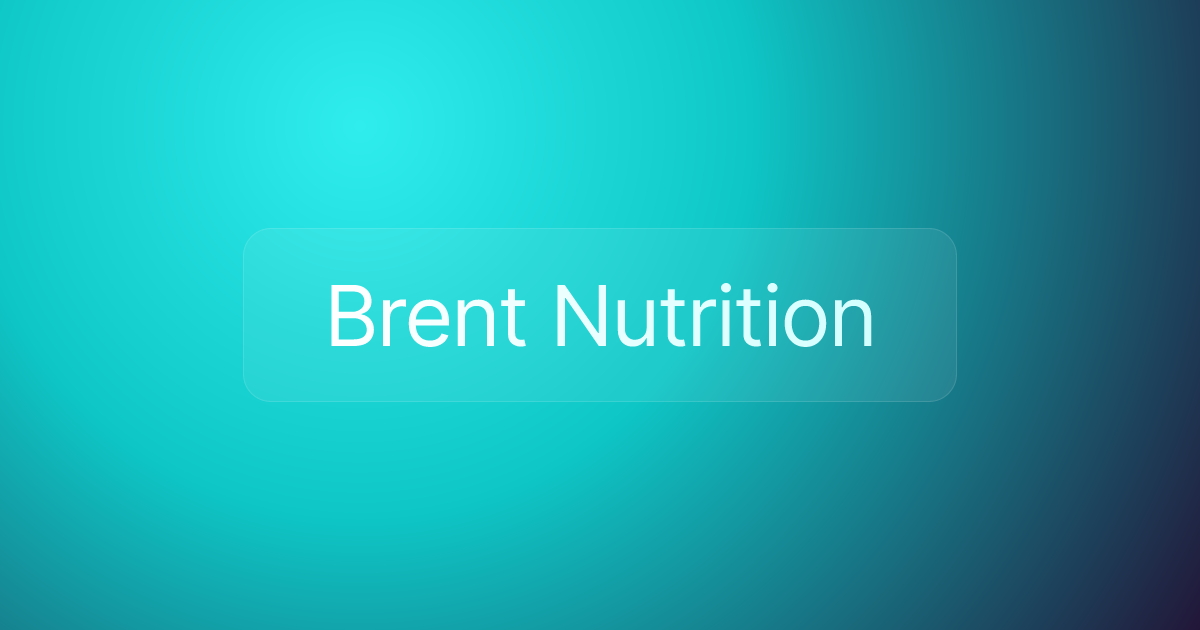 Brent Nutrition