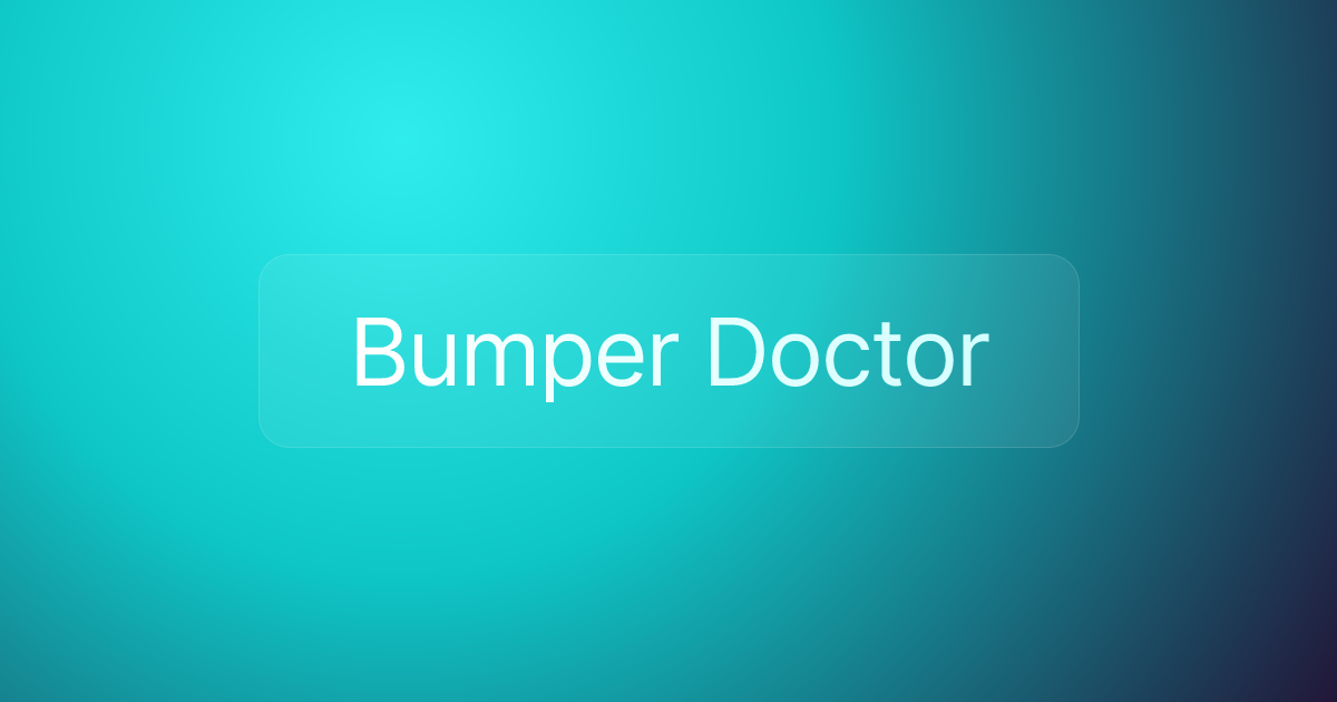 Bumper Doctor