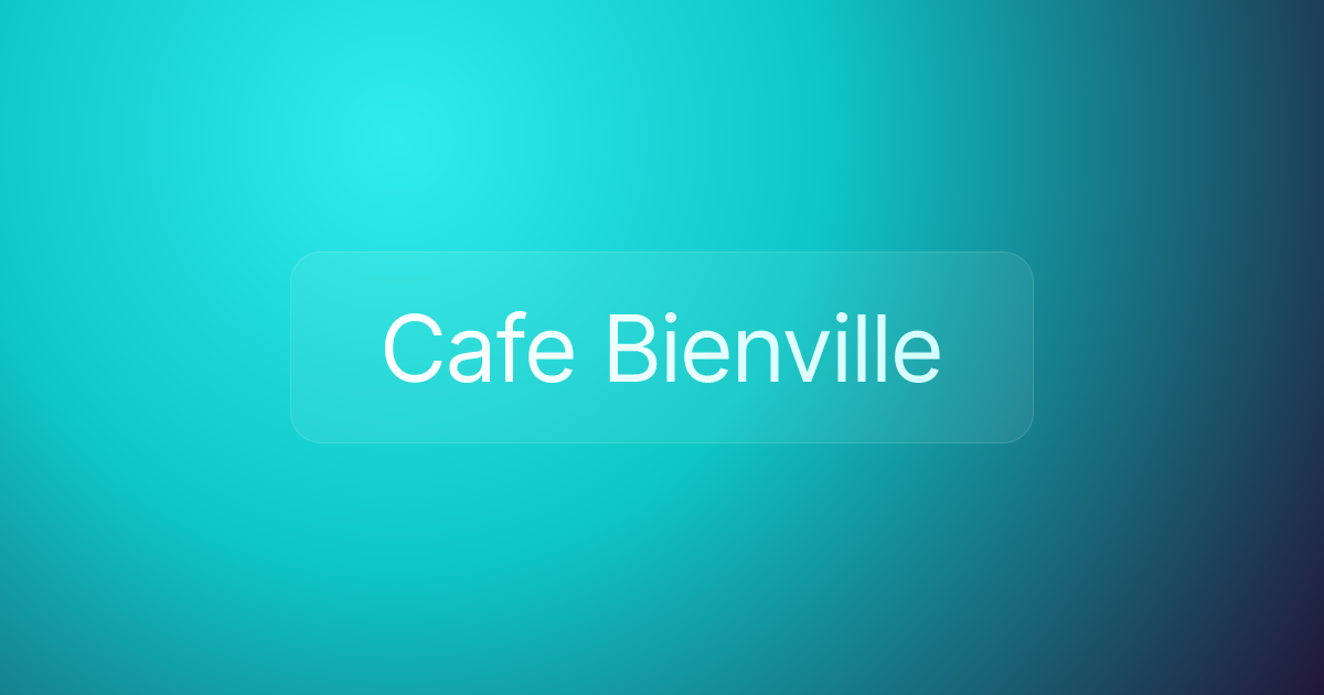 Cafe Bienville