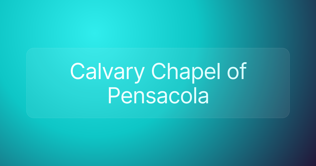 Calvary Chapel of Pensacola