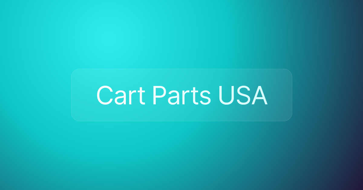 Cart Parts USA