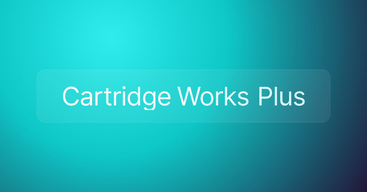 Cartridge Works Plus