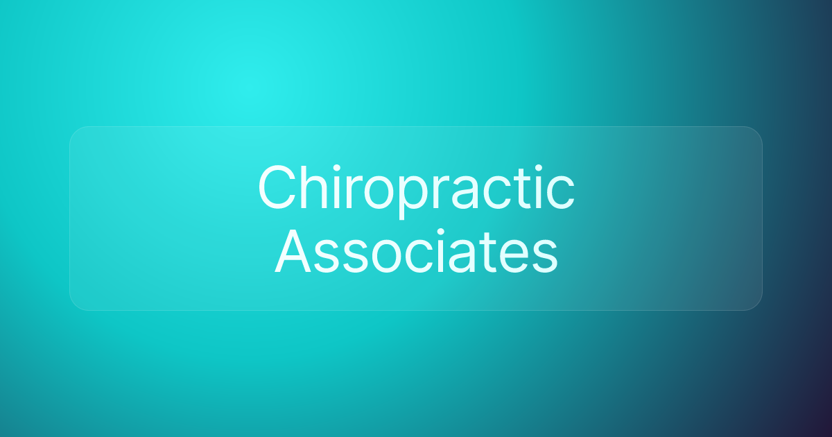 Chiropractic Associates
