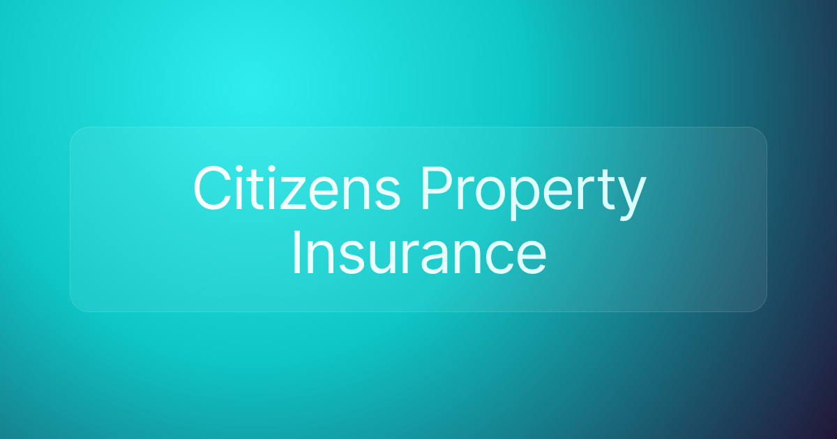 Citizens Property Insurance