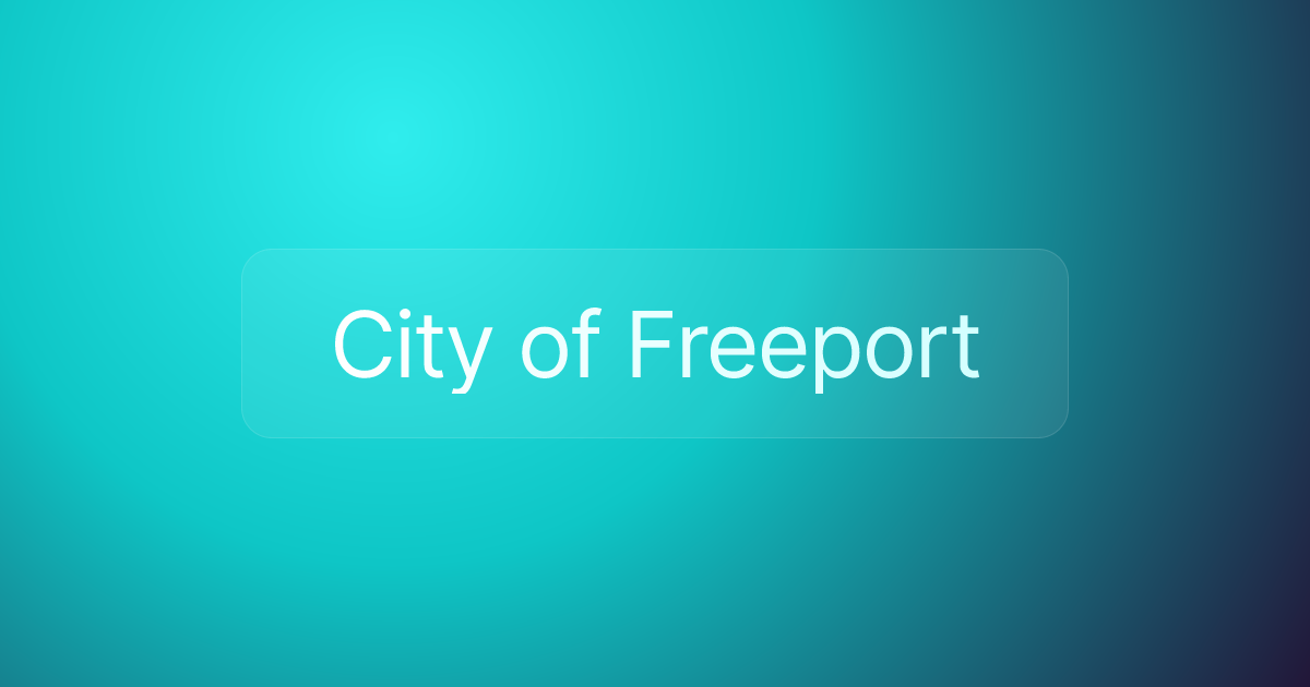 City of Freeport