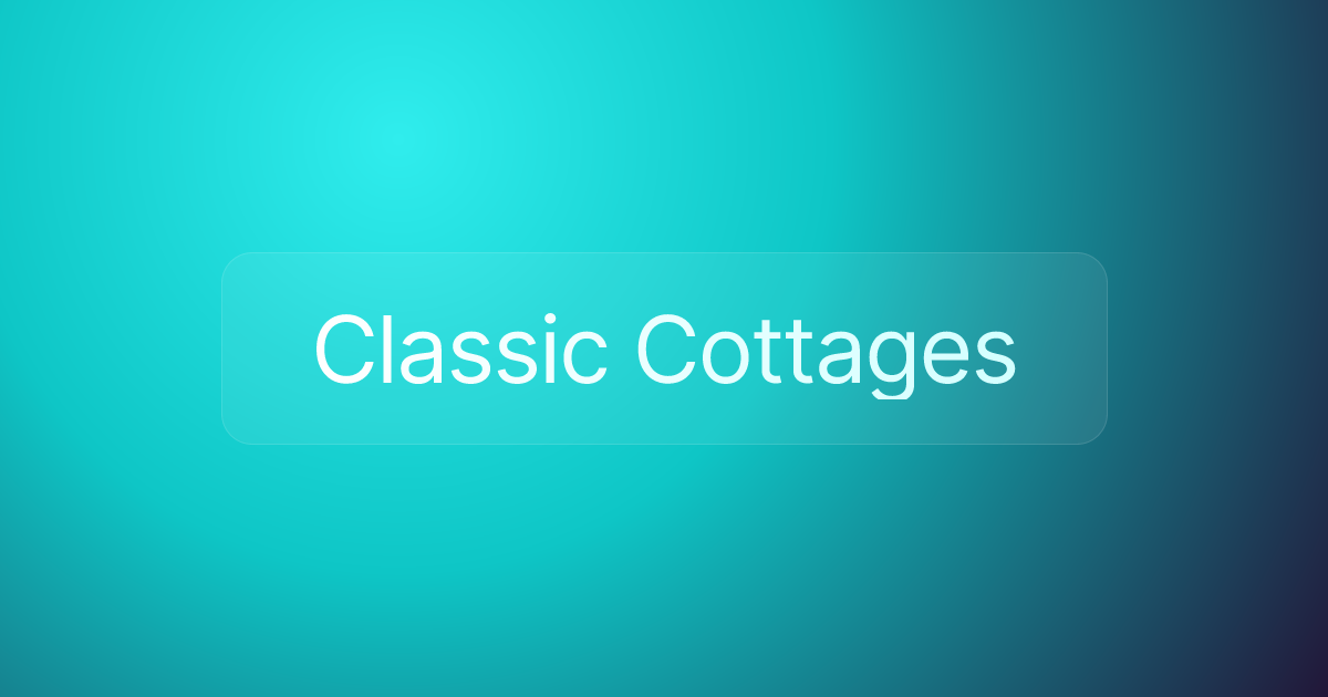 Classic Cottages