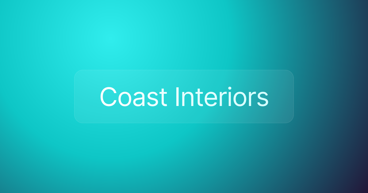 Coast Interiors