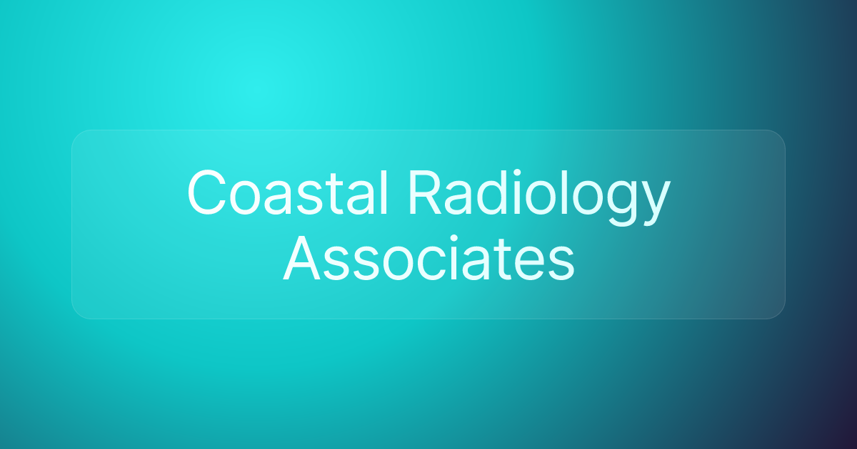 Coastal Radiology Associates