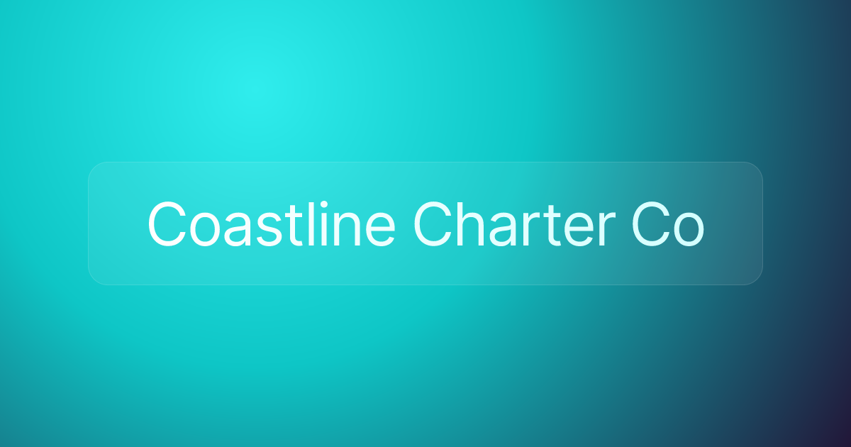 Coastline Charter Co