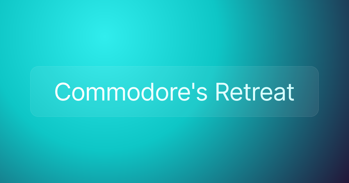 Commodore's Retreat