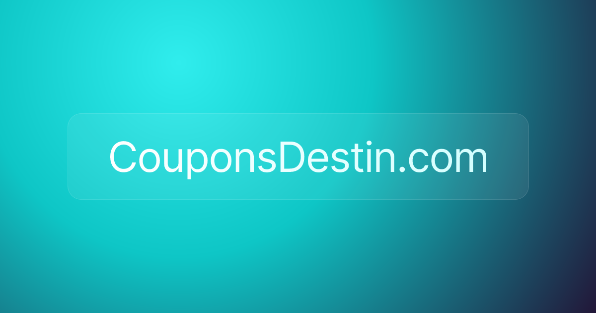 CouponsDestin.com
