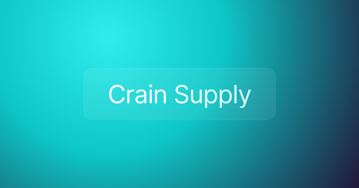 Crain Supply