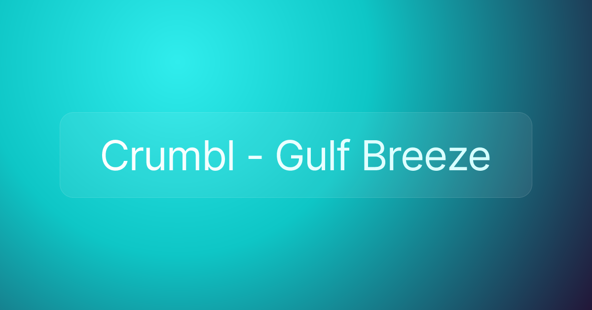 Crumbl - Gulf Breeze