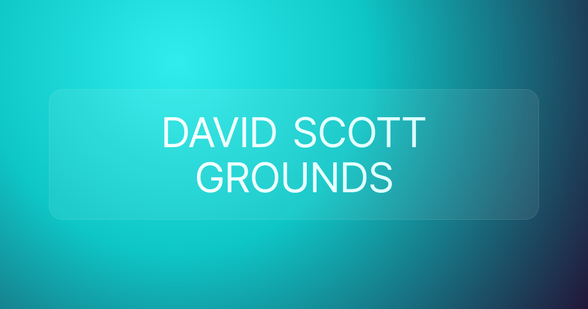 DAVID SCOTT GROUNDS