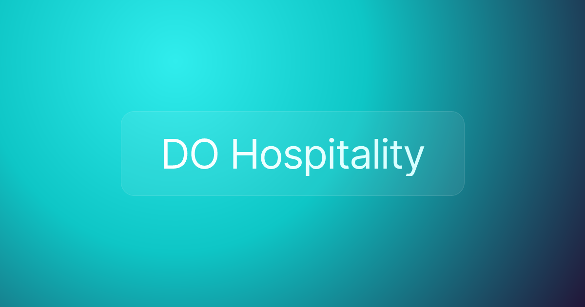 DO Hospitality