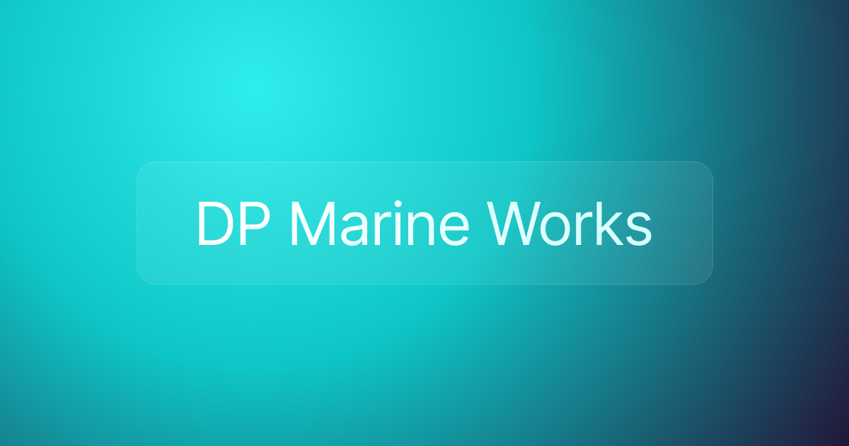 DP Marine Works