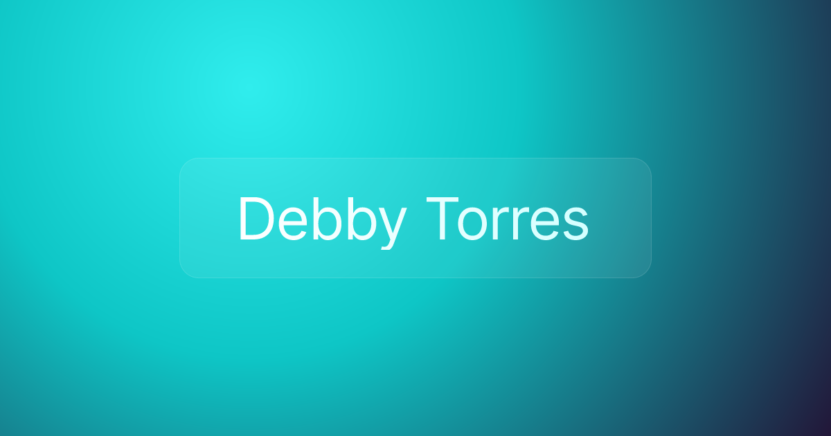 Debby Torres