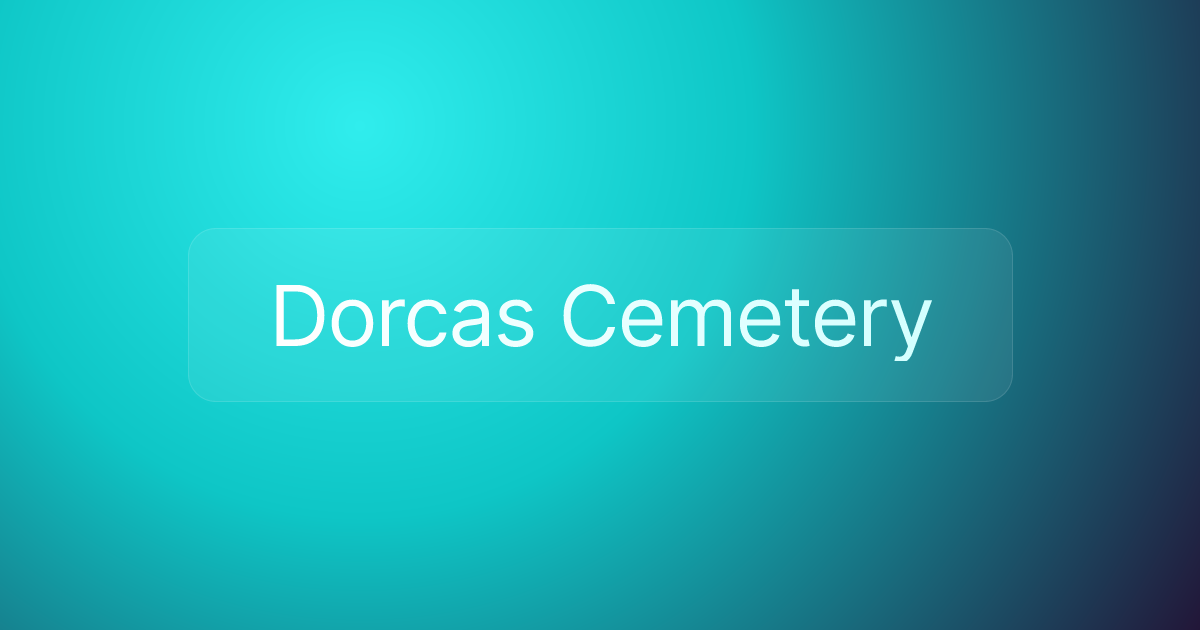 Dorcas Cemetery