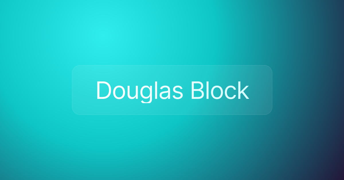 Douglas Block