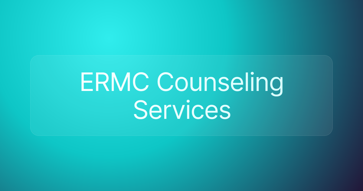 ERMC Counseling Services