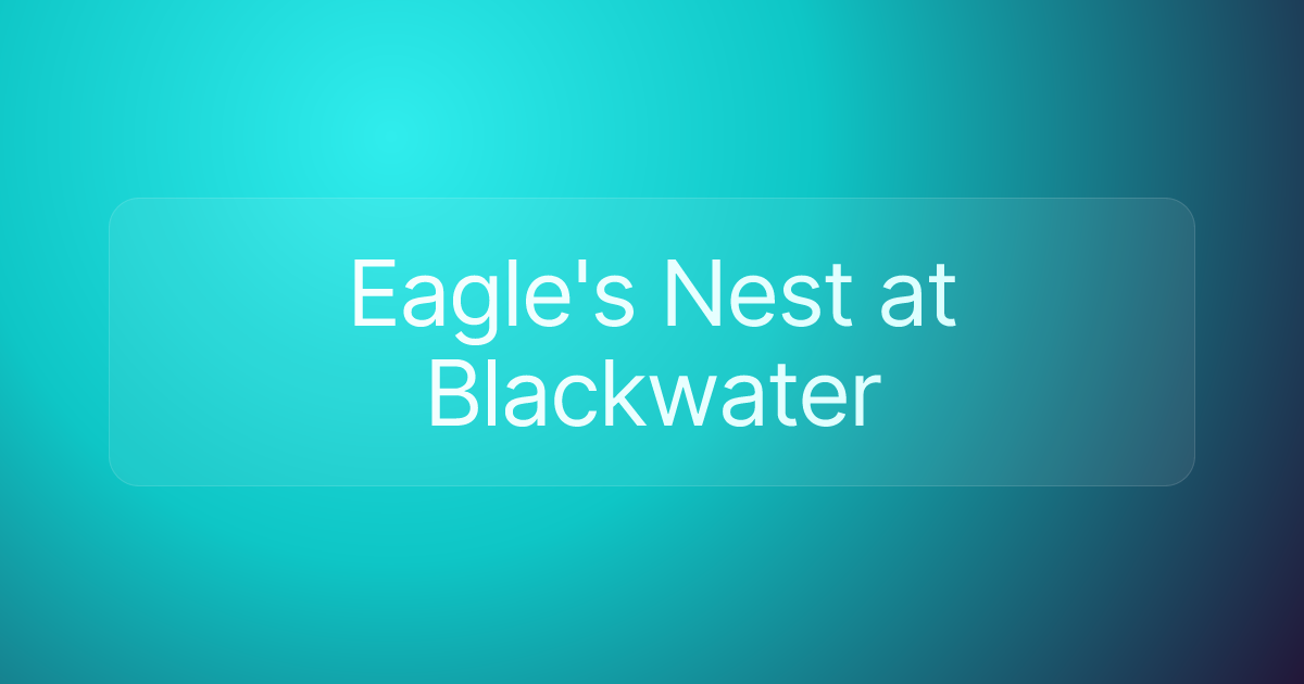 Eagle's Nest at Blackwater