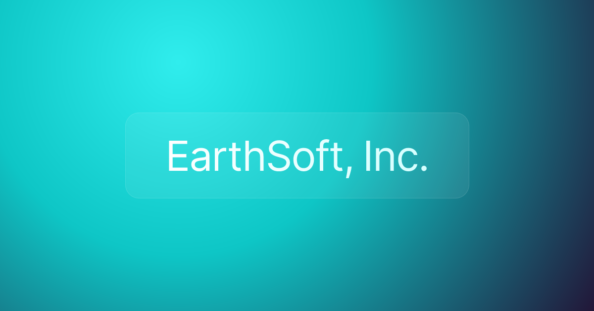 EarthSoft, Inc.