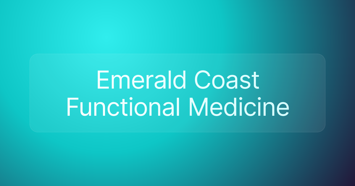 Emerald Coast Functional Medicine