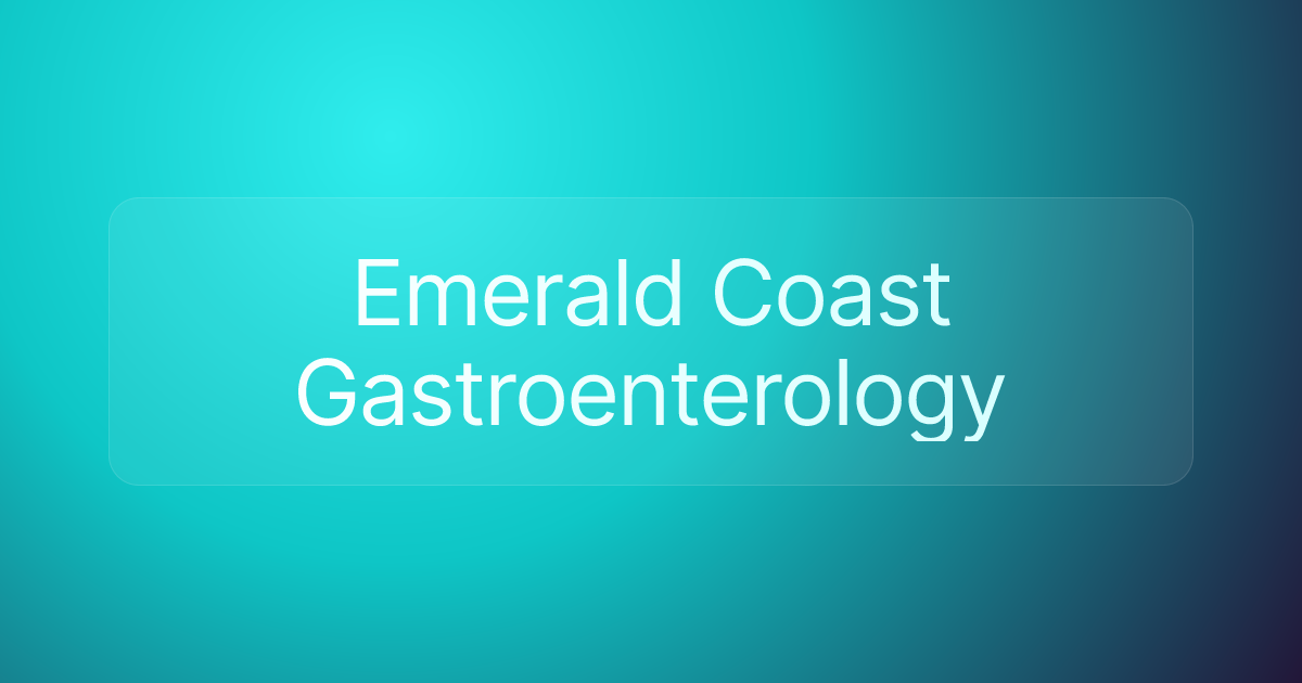 Emerald Coast Gastroenterology