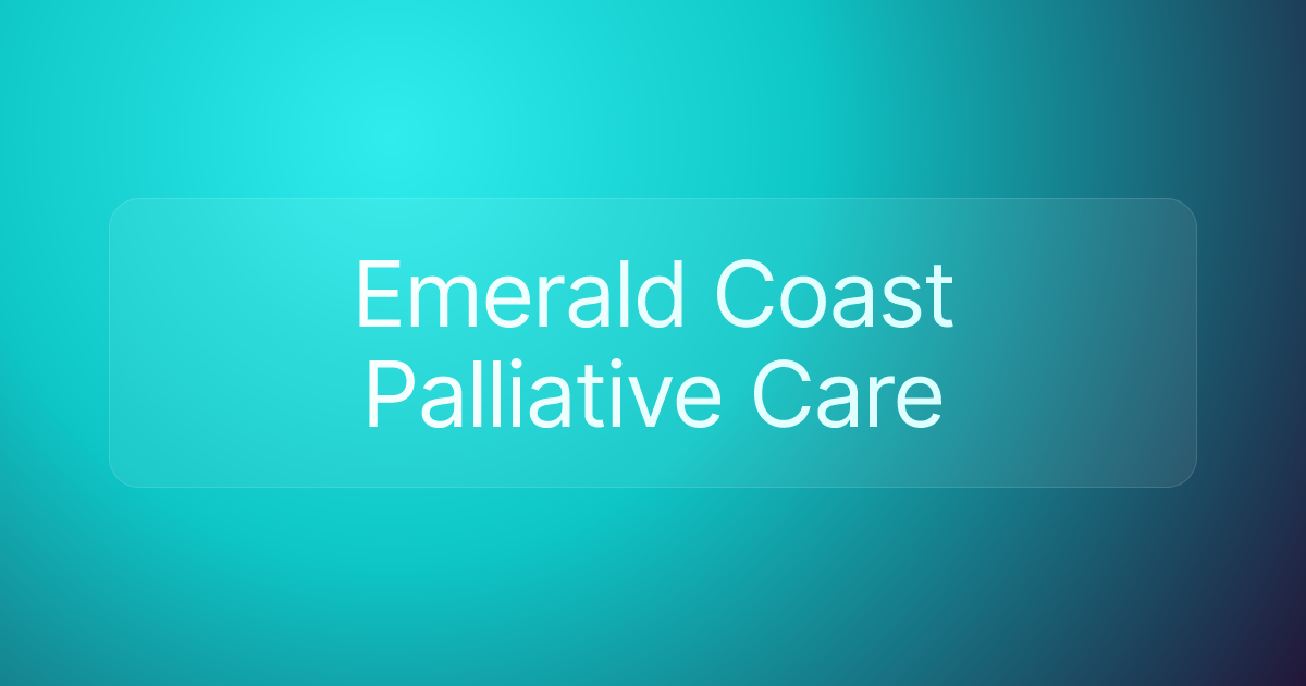 Emerald Coast Palliative Care