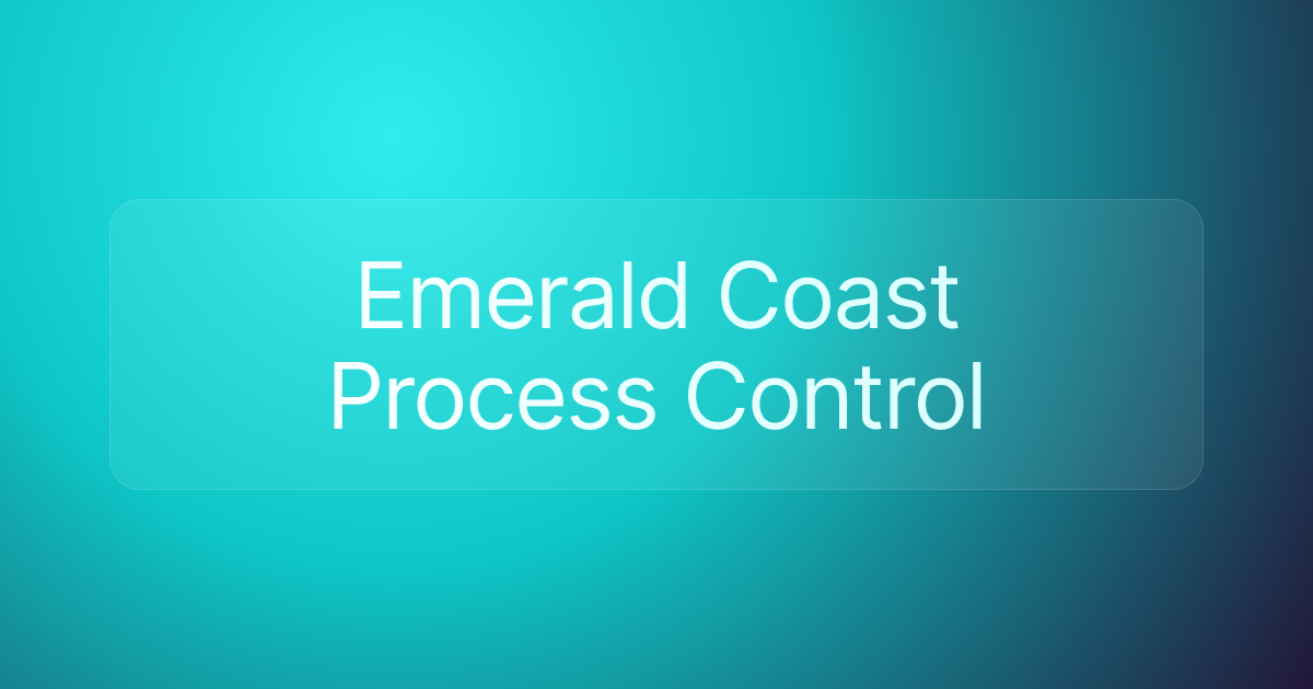 Emerald Coast Process Control
