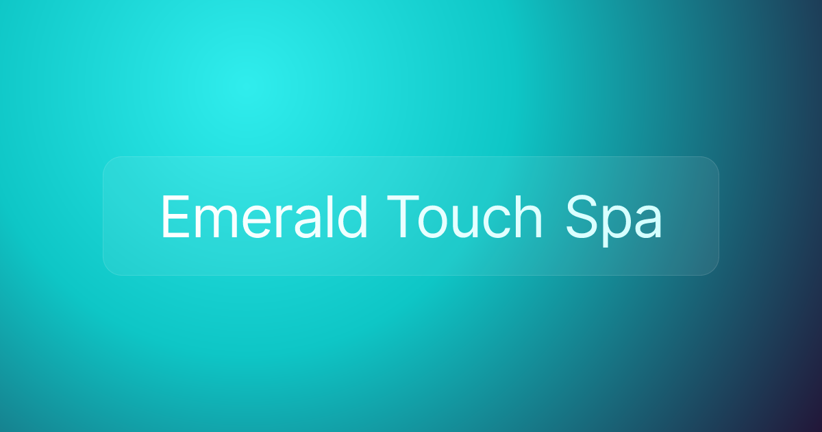 Emerald Touch Spa