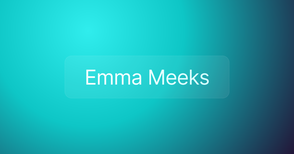 Emma Meeks