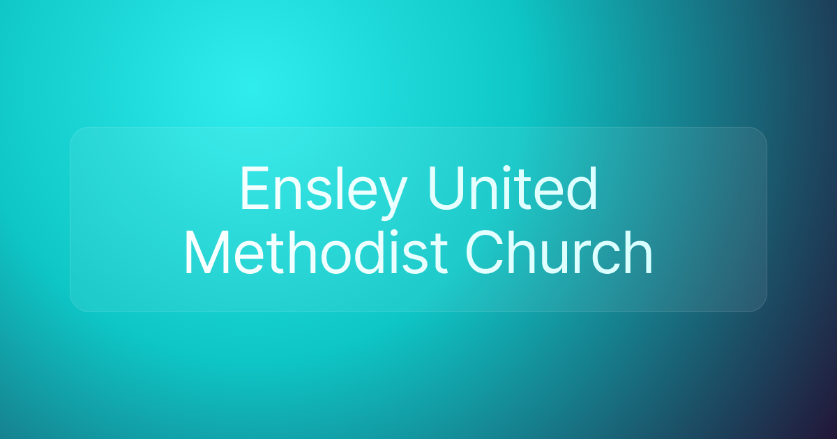 Ensley United Methodist Church